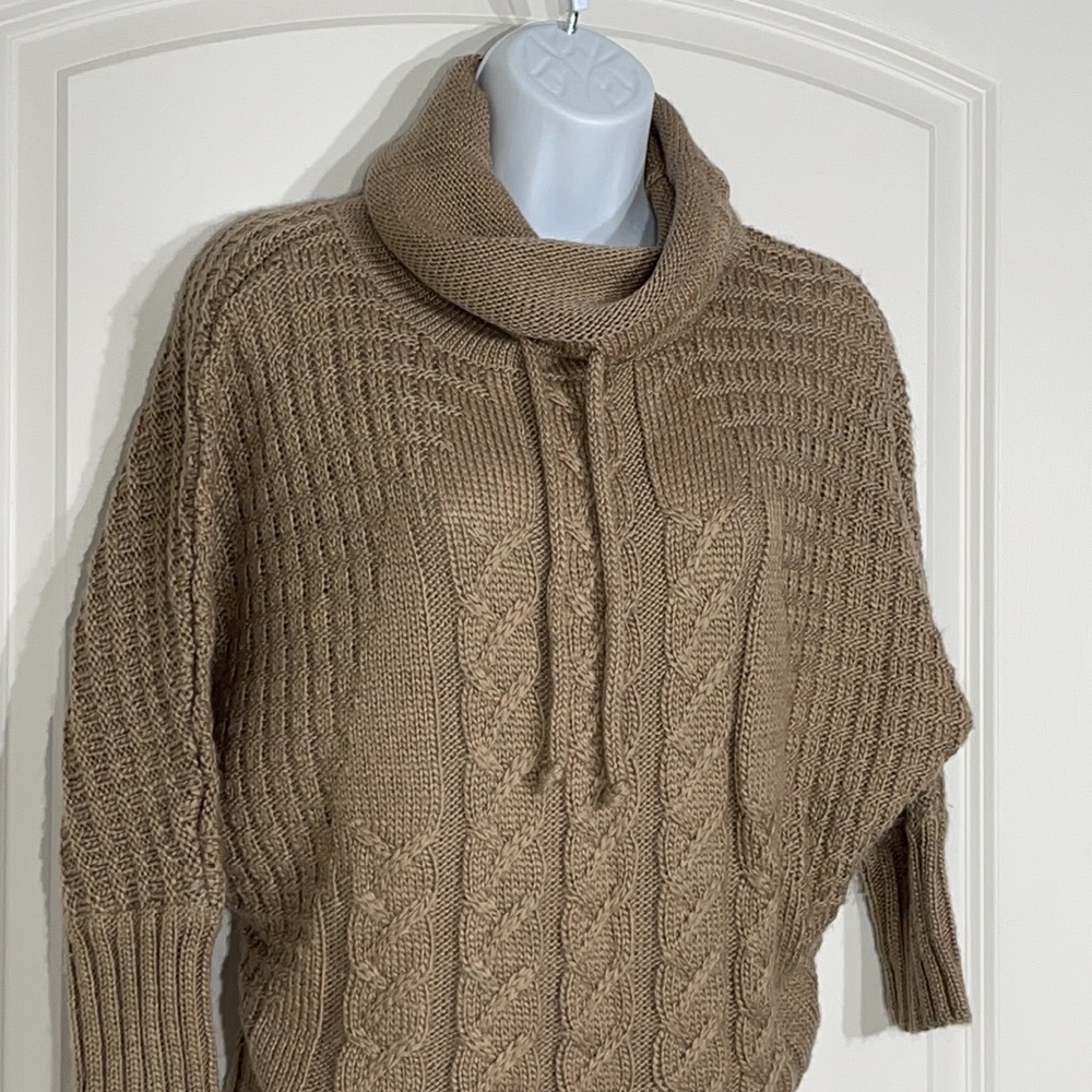 Ruby Moon Cable Knit Cowl Neck - image 2